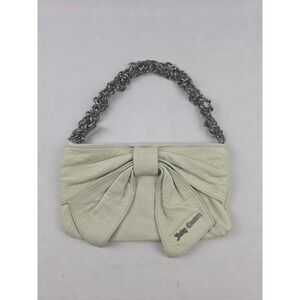 Juicy Couture Y2K  Lamb Leather Chunky Chain Purse